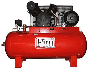 5.5 HP belt driven compressor with cast iron heads