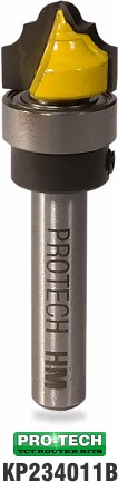 Classical plunge router bit sample